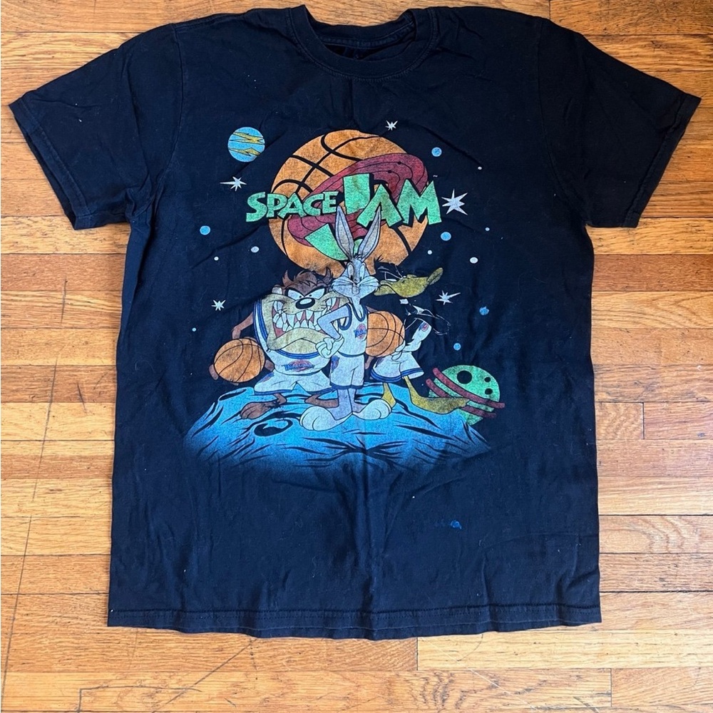 Men’s Medium Black Space Jam T-Shirt